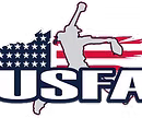 USFA fencing logo with American flag