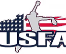 USFA logo with American flag design.