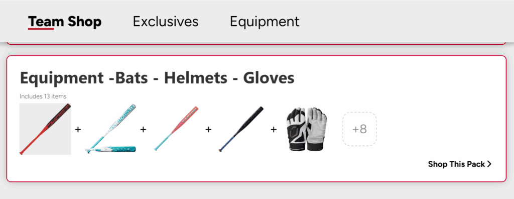 A hockey stick and gloves for goalie equipment.