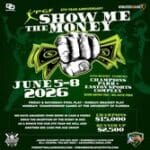 Flyer advertising the "Show Me the Money" event in St. Louis, June 5-8, 2026.